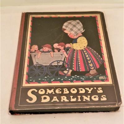 Lot #310  Somebody's Darling - Raphael Tuck illustrator - SUPER RARE antique Children's Board book