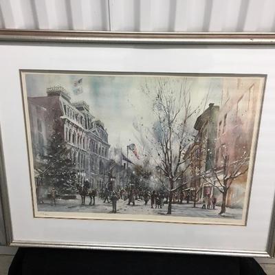 Carolyn Anderson Pencil Signed Limited Edition Lithograph 