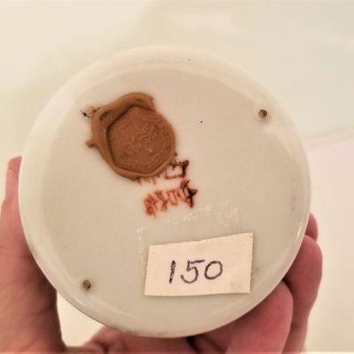 Lot #315  2 Piece Antique Chinese Lot - Trinket Dish and Cup Holder - 19th Century