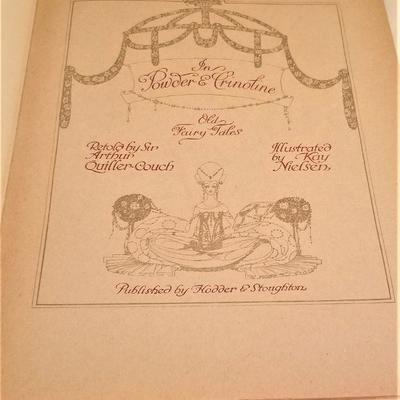 Lot #322  The Powder & Crinoline - Fairy Tales Retold - Sir Arthur Couch - 1912