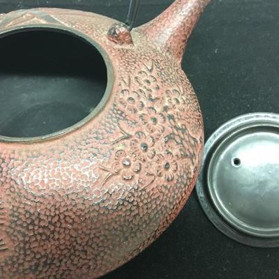 Japanese Koi Cast Iron Teapot