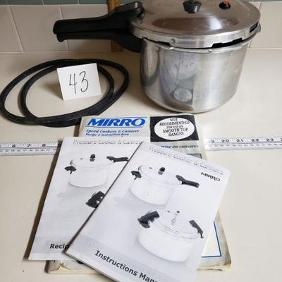 Lot 43: Mirro Pressure Cooker