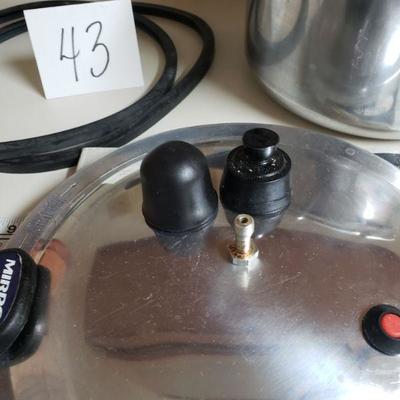 Lot 43: Mirro Pressure Cooker