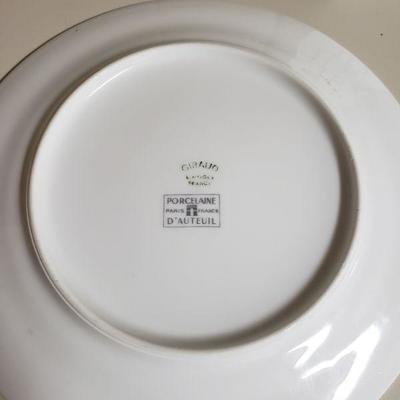 Lot 48: (2) Giraud Limoges Plates