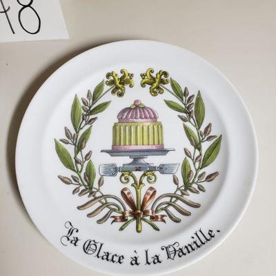 Lot 48: (2) Giraud Limoges Plates