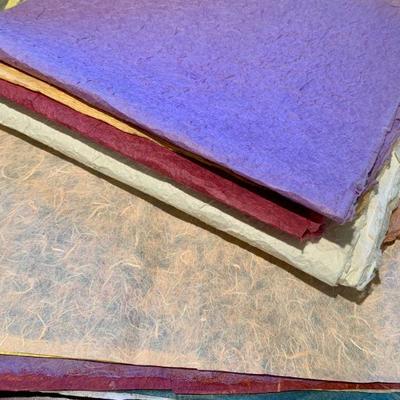 LOT 122  OVER 200 STAMP BLOCKS PAPERS TOOLS RIBBON CRAFTS HOBBY SCRAPBOOKING