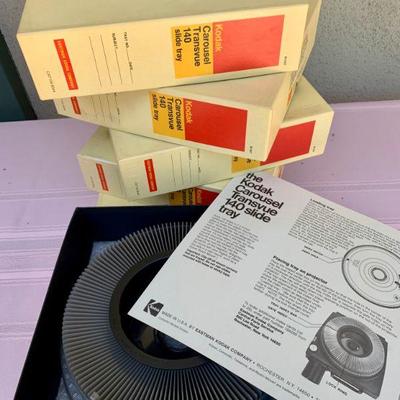LOT 139  BOXED KODAK CAROUSEL SLIDE TRAYS