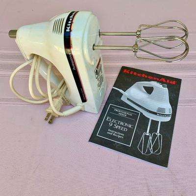 LOT 153  KITCHEN AID HAND MIXER