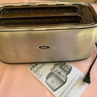 LOT 185  OSTER TOASTER 
