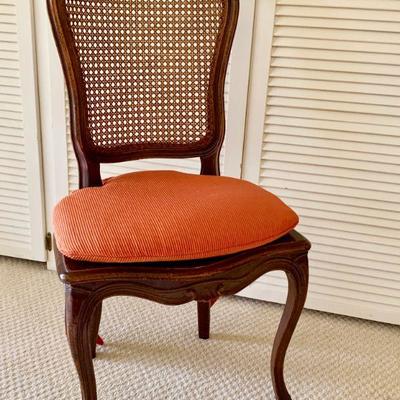 AEC 198  FRENCH STYLE SIDE CHAIR CANE SEAT & BACK