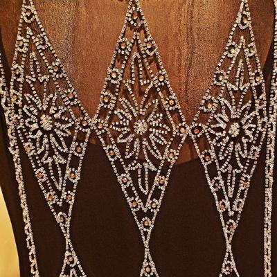 Museum Piece Antique 1910 silk beaded Flapper dress w/wings 