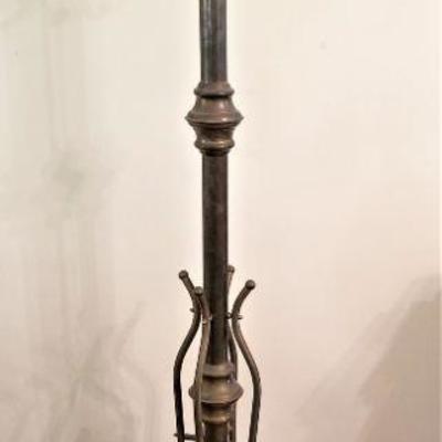 Lot #337  Vintage Brass Hall Tree
