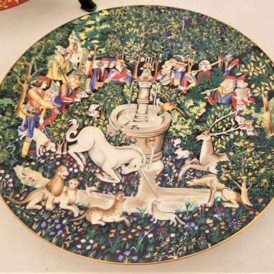Lot #339  Pair of LImited Edition Limoges Plates - 1970's
