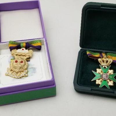 Lot #346 New Orleans Mardi Gras REX Ladies Ducals - 2004 & 2013