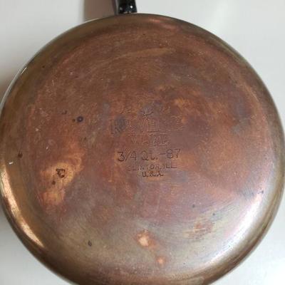 Lot 51: Revere Ware Pots with Lids and Pressure Cooker Lids
