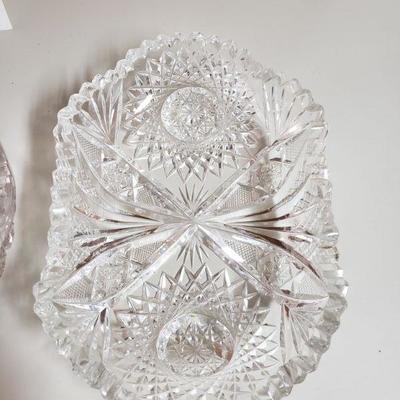 Lot 52: (3) Cut Crystal Bowls