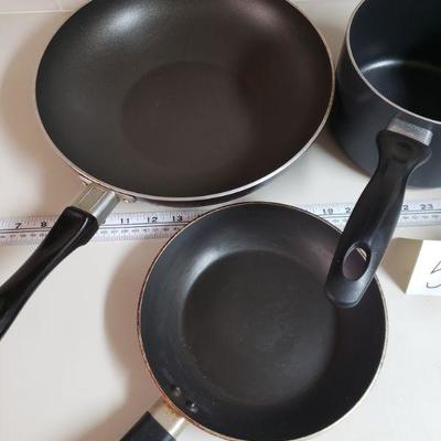 Lot 54: Tâ€¢fal Pots and Pans Lot