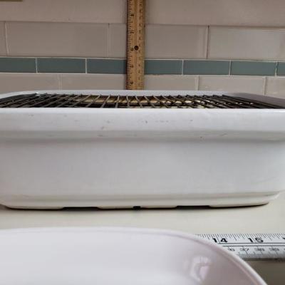 Lot 55: Corning Lot & Indoor Electric Grill