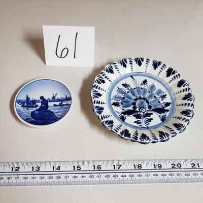 Lot 61: Langelinie & Delft Plates