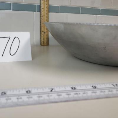 Lot 70: Vintage Hand Forged Metal Bowl