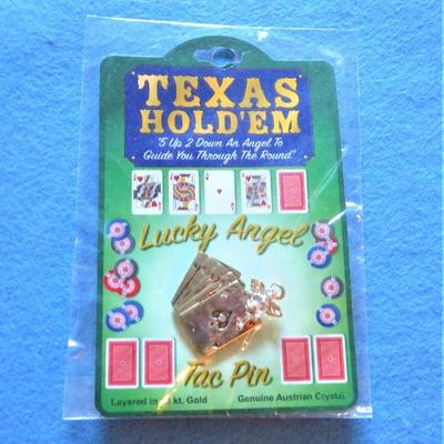 HOTEL Casino Player Key Cards, Angel PIN & Texas HOLD'EM Instruction BOOK LOT Vegas, Caesar