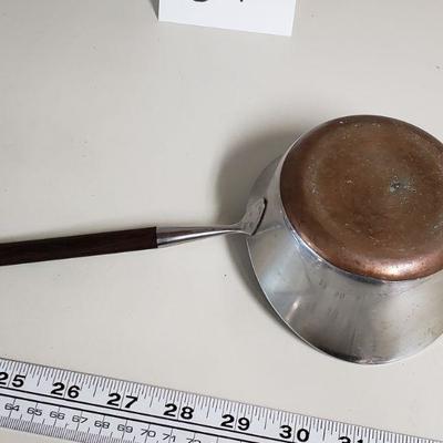 Lot 84: Mid Century Cooking Pot & Sauce Pan