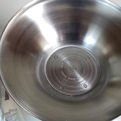 Lot 99: White and Stainless Bowl Lot