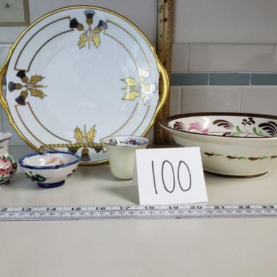 Lot 100: Mixed Decorative Dish Lot