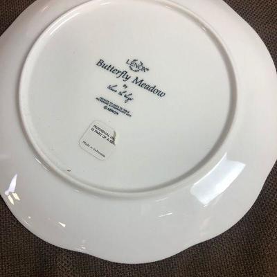 #110 2 LENOX Plates Butterfly's