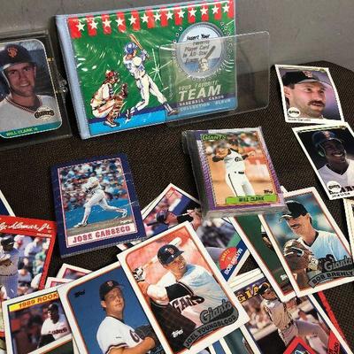 #114 Mixed lot of Baseball cards Lot A  80's and 90