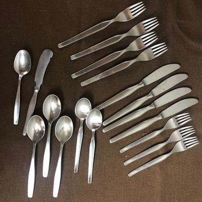 #131 Stainless Flatware MIDCENTURY ESM Stainless GERMANY  