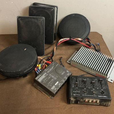 #135 Mixed Lot Audio Car Stereo Equipment 