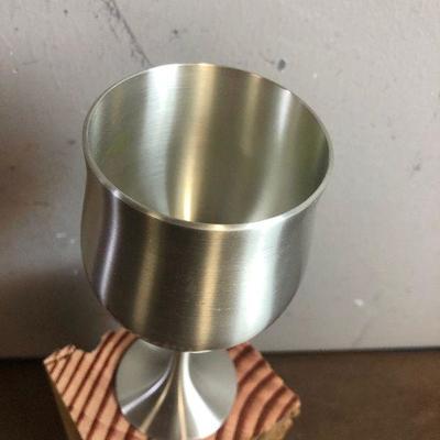 #138 Pewter Goblet by Selwin