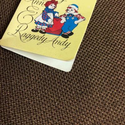 #172 Pair of Raggedy Ann and Andy Dolls 
