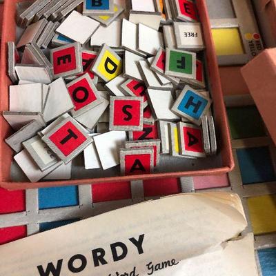#179 WORDY the game (Scrabble) 