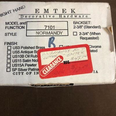 #194 New Door Knob In the box 