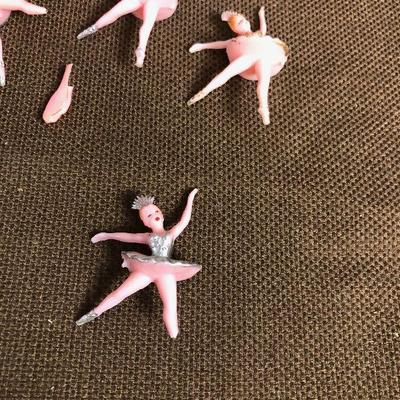 #201Vintage Ballerina Cake Toppers