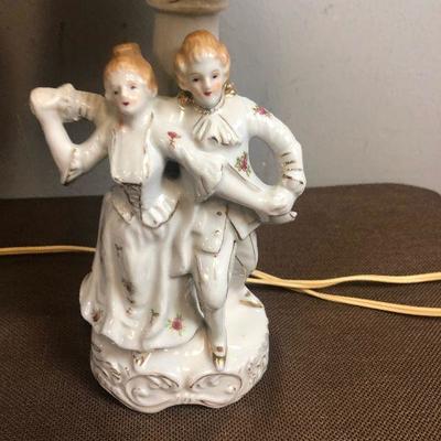 #205 French Provincial Figurine Lamps 