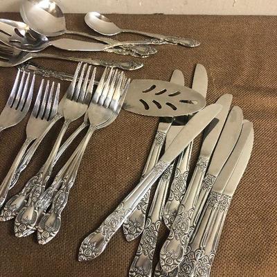 #207 STAINLESS STEELE LUSTERWARE FLATWARE