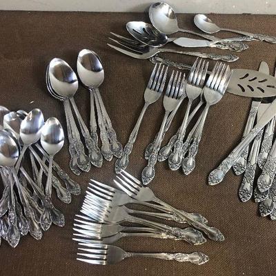 #207 STAINLESS STEELE LUSTERWARE FLATWARE