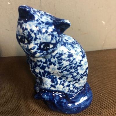 #216 2 a Pair of Calico Cats