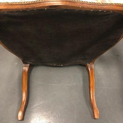 #265 2 Upholstered Arm Chair - French Provincial 