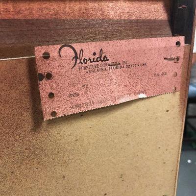 #272 Lingerie Chest - Cherry Finish, brass Hardware. 