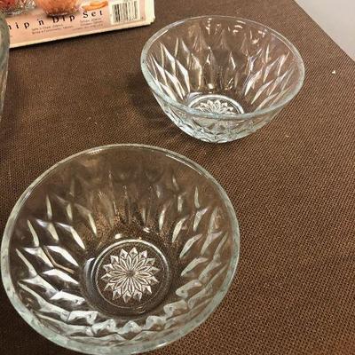 #278 Anchor Hawking Crown Point 3 piece Chip and Dip 