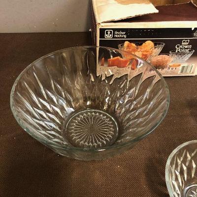 #278 Anchor Hawking Crown Point 3 piece Chip and Dip 