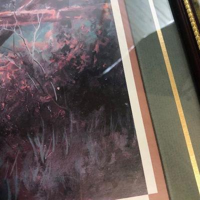 #280 English Fox Hunting Scene - Print 