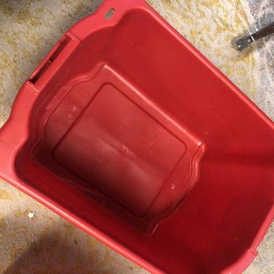 #298 2 Large Storage tubs