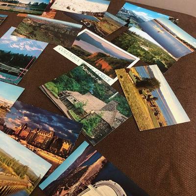 #305 Vintage Postcards: Wyo. Europe, Oregon, Columbia River. 