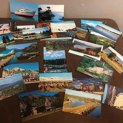 #305 Vintage Postcards: Wyo. Europe, Oregon, Columbia River. 