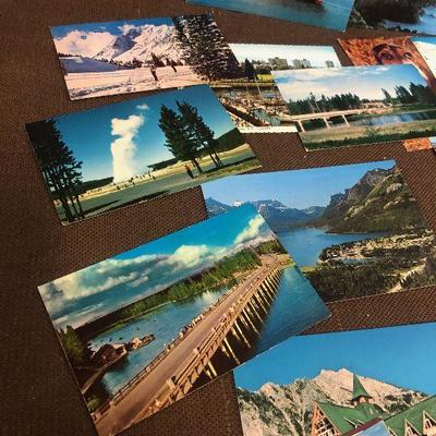 #305 Vintage Postcards: Wyo. Europe, Oregon, Columbia River. 